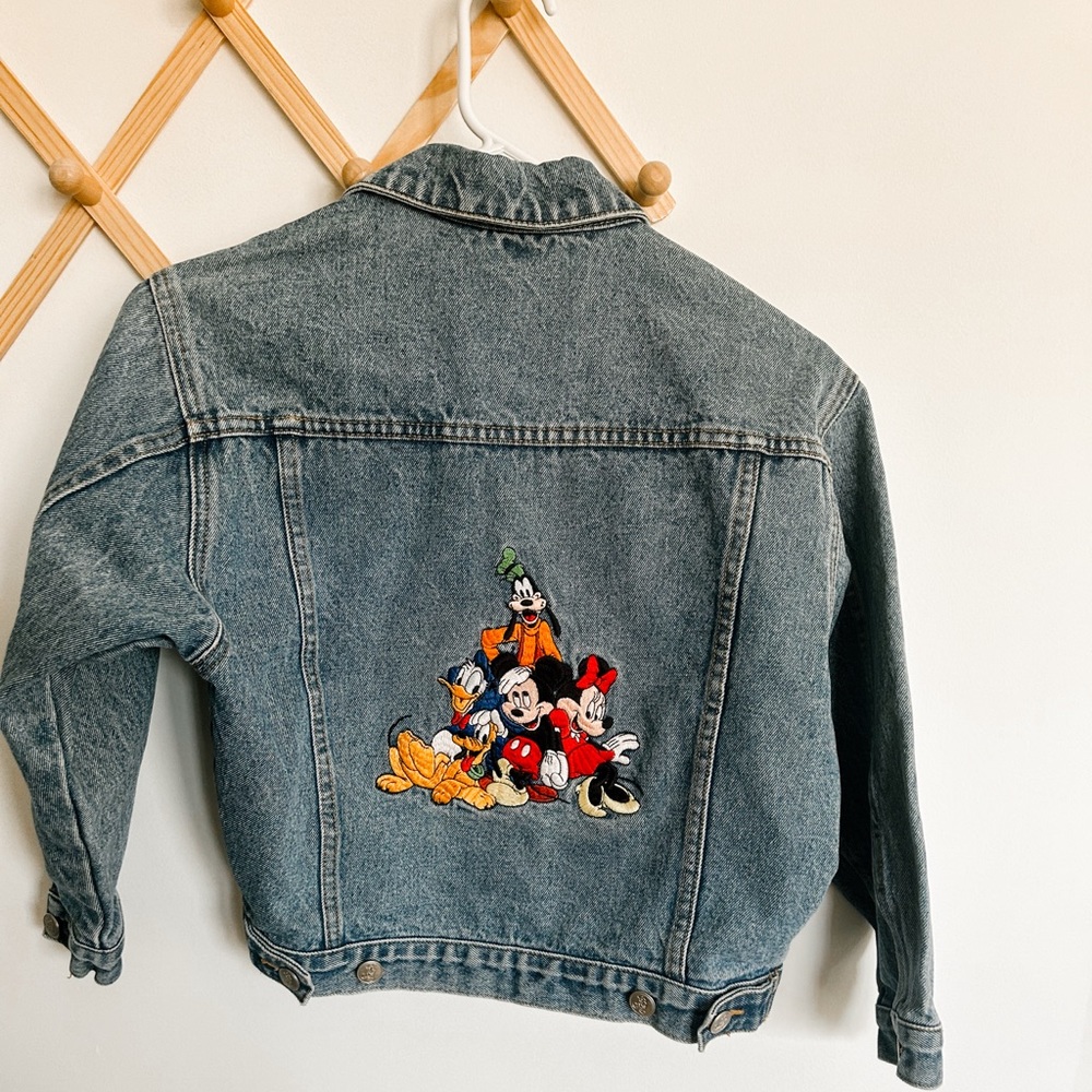 The Disney Store // unisex denim jacket